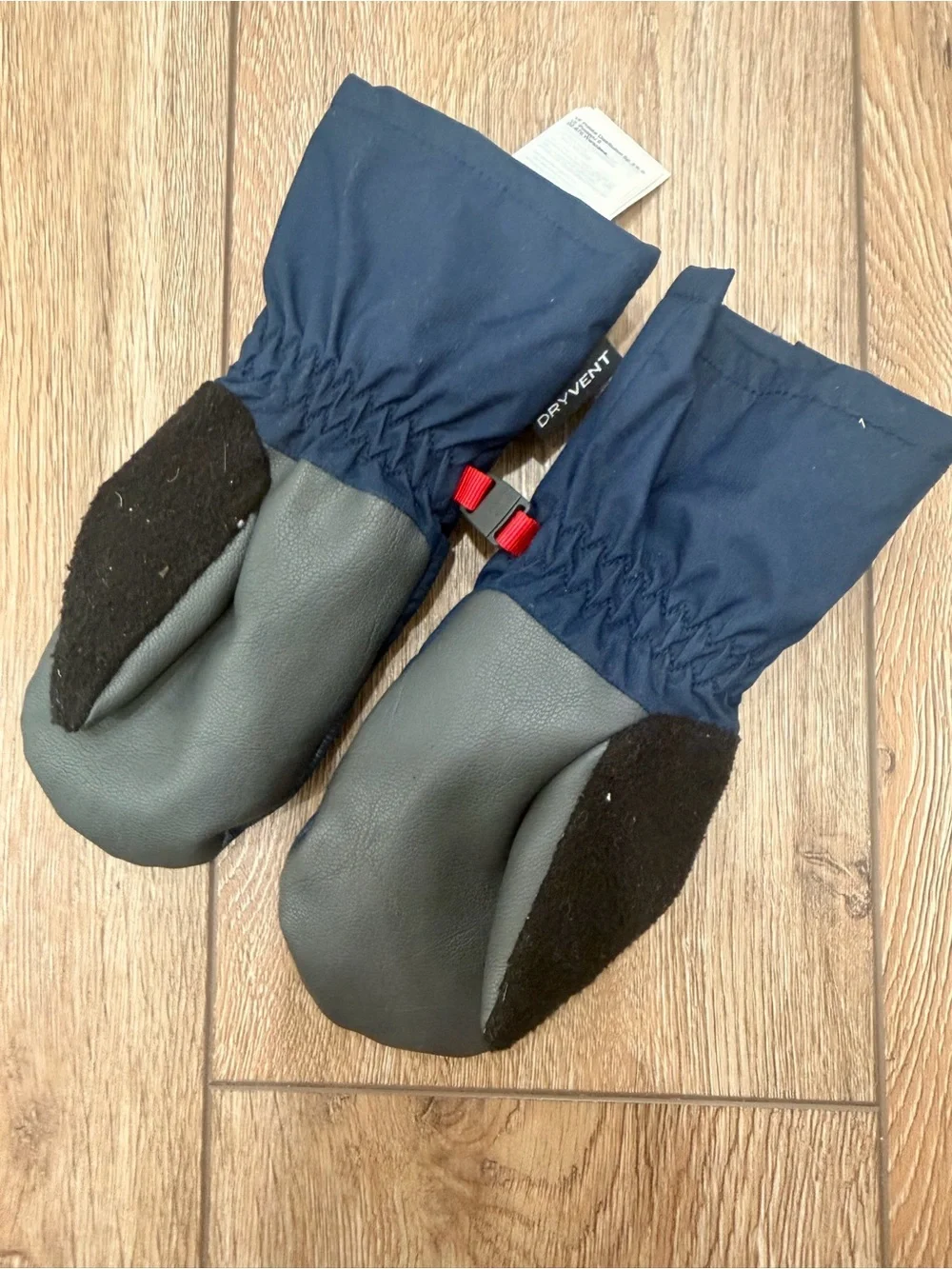 The North Face insulated mittens